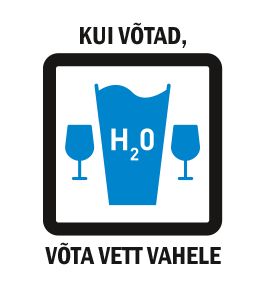 H2O KUI VÕTAD, VÕTA VETT VAHELE mark