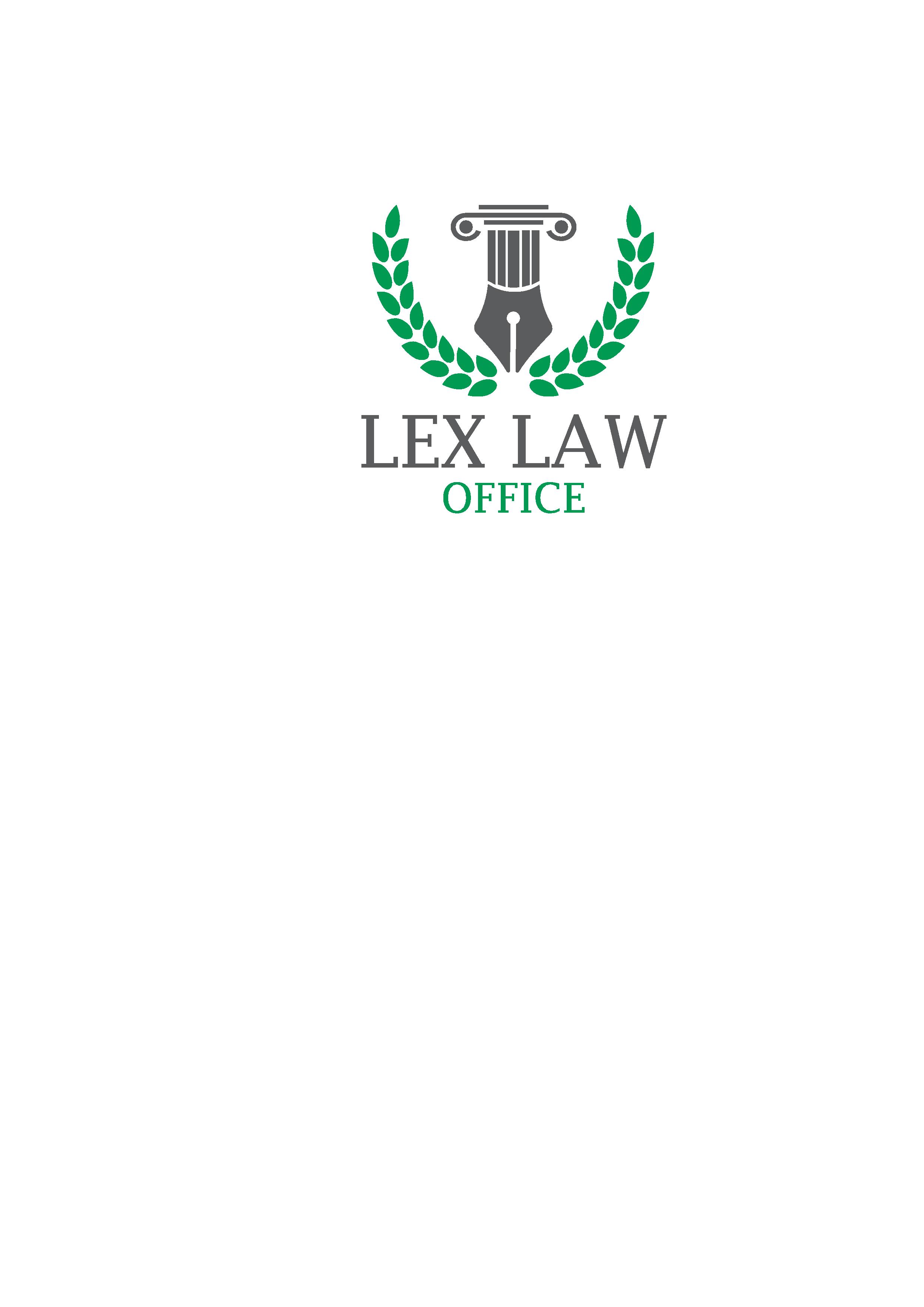 LEX LAW OFFICE mark