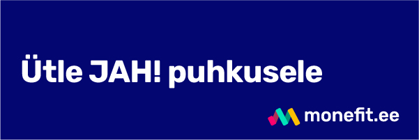 Ütle JAH! puhkusele M monefit.ee mark