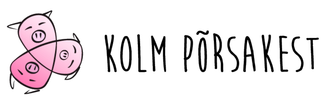 KOLM PÕRSAKEST mark