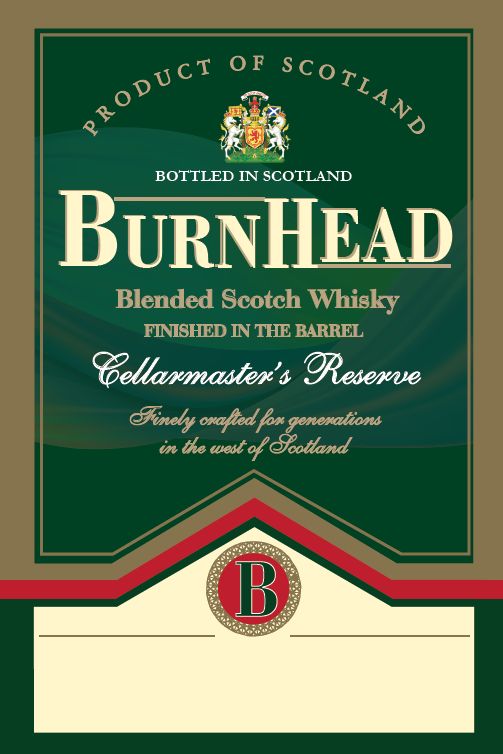 BURNHEAD Blended Scotch Whisky mark