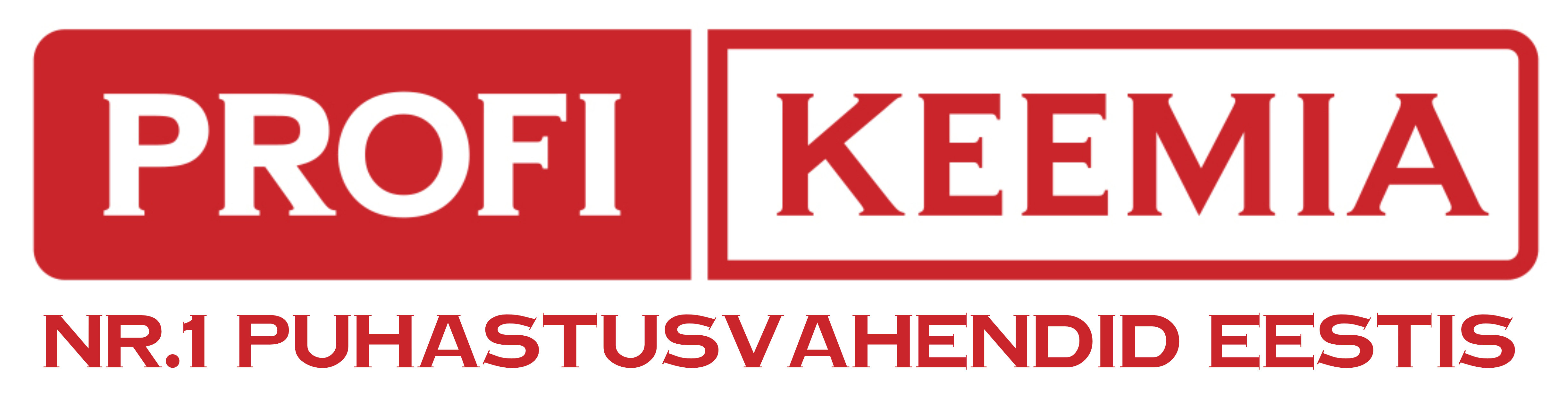 PROFI KEEMIA NR.1 PUHASTUSVAHENDID EESTIS mark