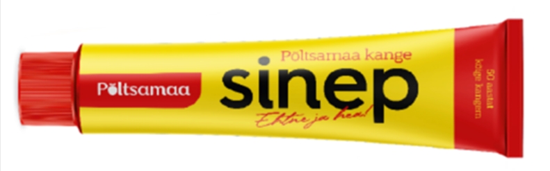 Põltsamaa Põltsamaa kange sinep Ehtne ja hea! mark