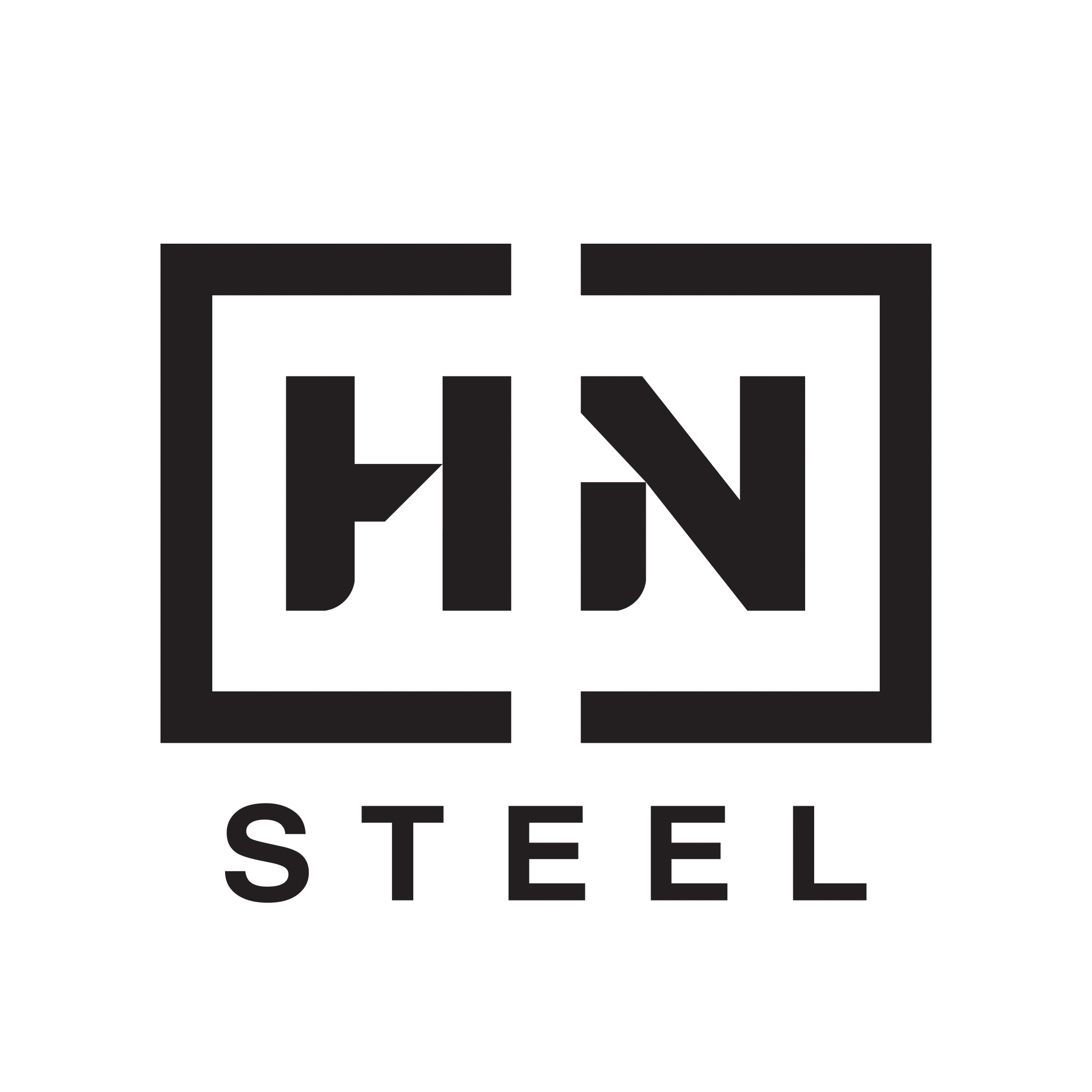 HN STEEL mark