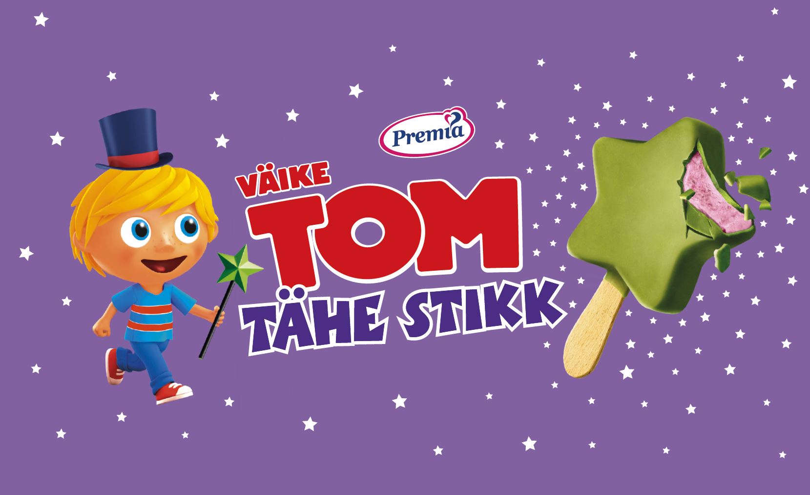 Premia VÄIKE TOM TÄHE STIKK mark