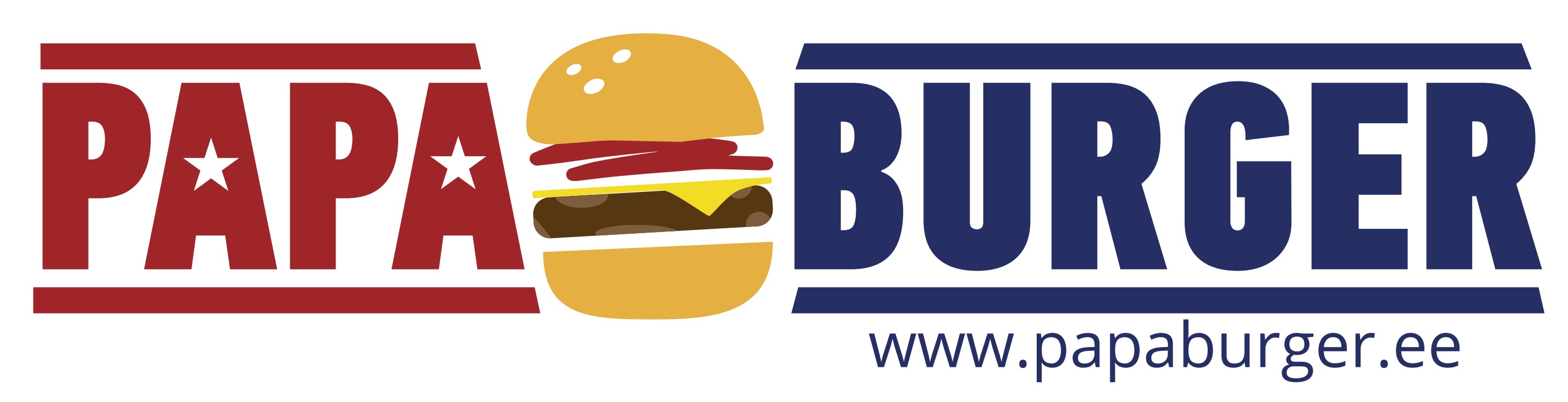 PAPA BURGER www.papaburger.ee mark