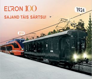 ELRON 100 SAJAND TÄIS SÄRTSU 1924 2024 mark