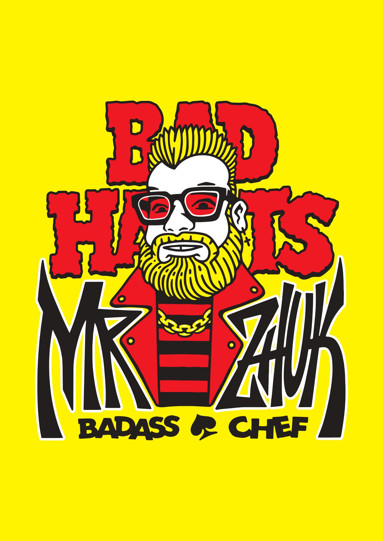 BAD HATS MR ZHUK BADASS CHEF  mark