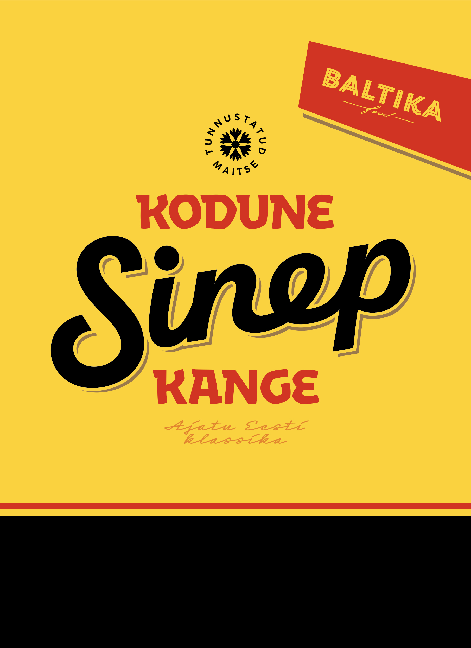 BALTIKA food TUNNUSTATUD MAITSE KODUNE Sinep KANGE Ajatu Eesti klassika mark