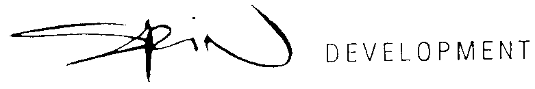 SPIN DEVELOPMENT mark