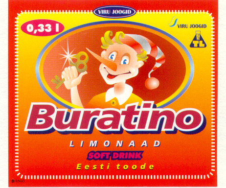 Buratino LIMONAAD mark