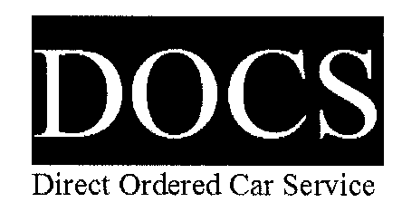 DOCS Direct Ordered Car Service mark