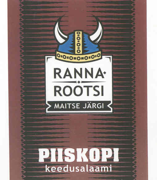 PIISKOPI keedusalaami RANNA ROOTSI MAITSE JÄRGI mark