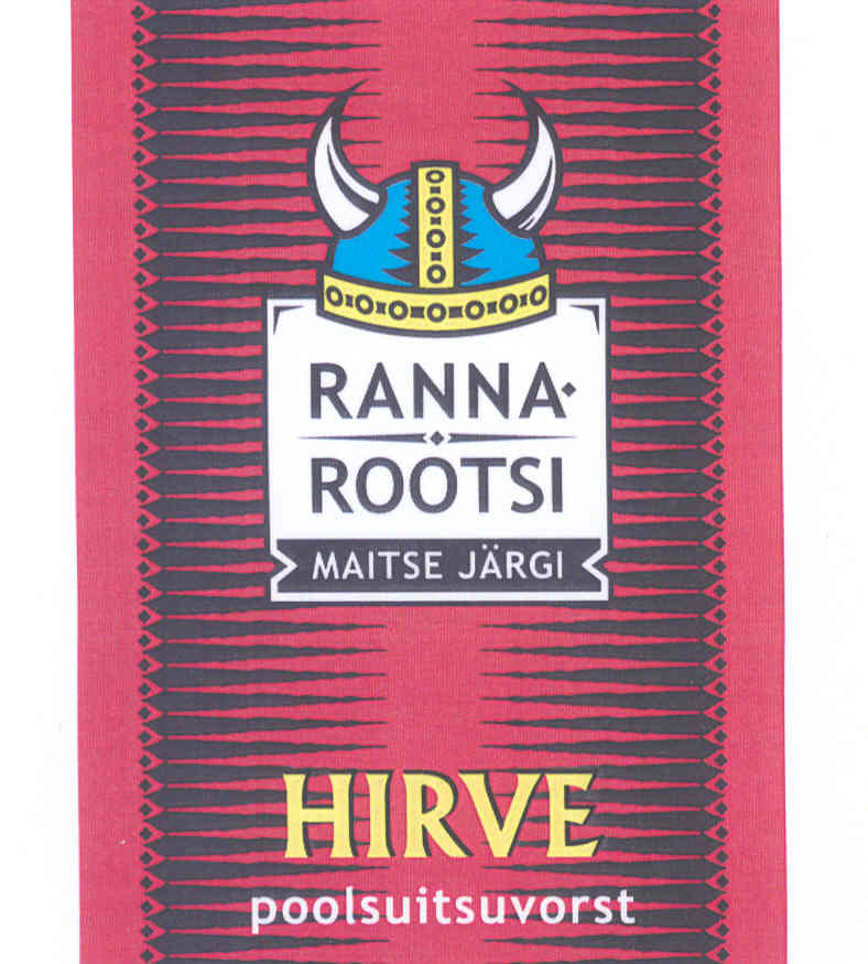 HIRVE poolsuitsuvorst RANNA ROOTSI MAITSE JÄRGI mark