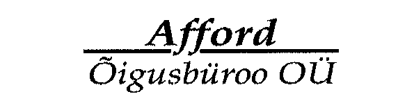 Afford Õigusbüroo OÜ mark