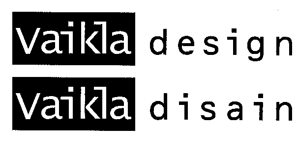 Vaikla design Vaikla disain mark