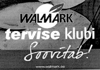 WALMARK tervise klubi Soovitab! mark