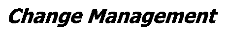 Change Management mark