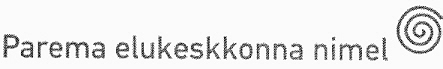 Parema elukeskkonna nimel mark