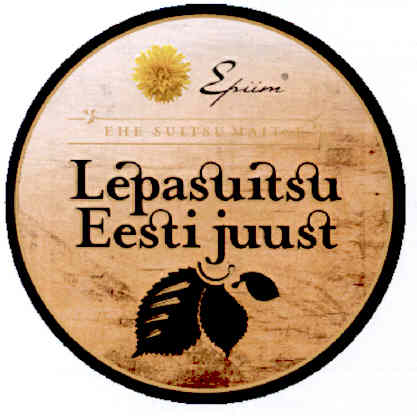 Epiim Lepasuitsu Eesti juust mark