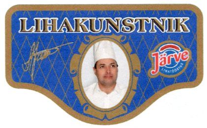 LIHAKUNSTNIK Järve LIHATÖÖSTUS mark