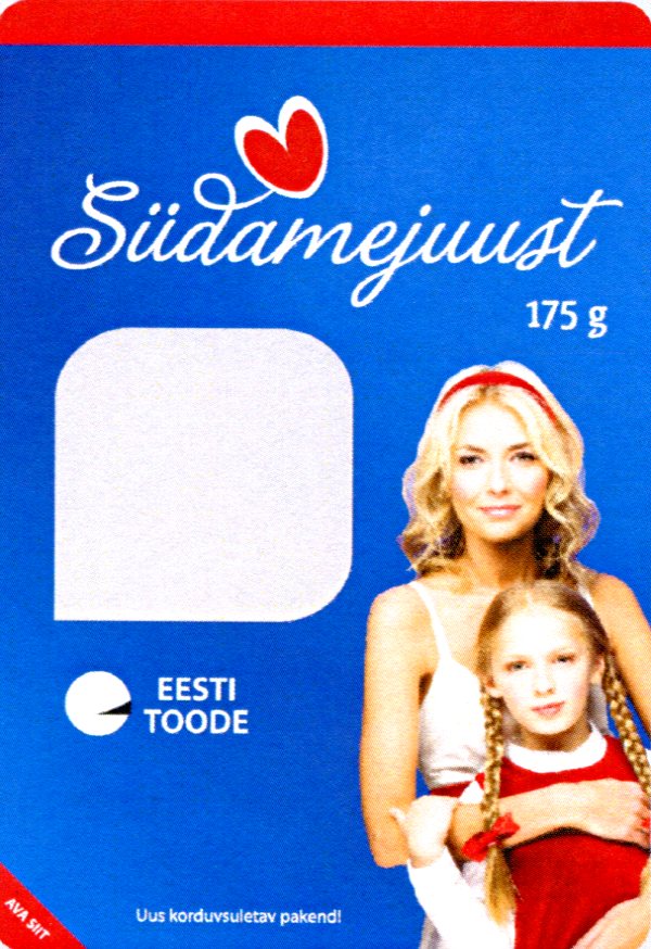 Südamejuust EESTI TOODE mark