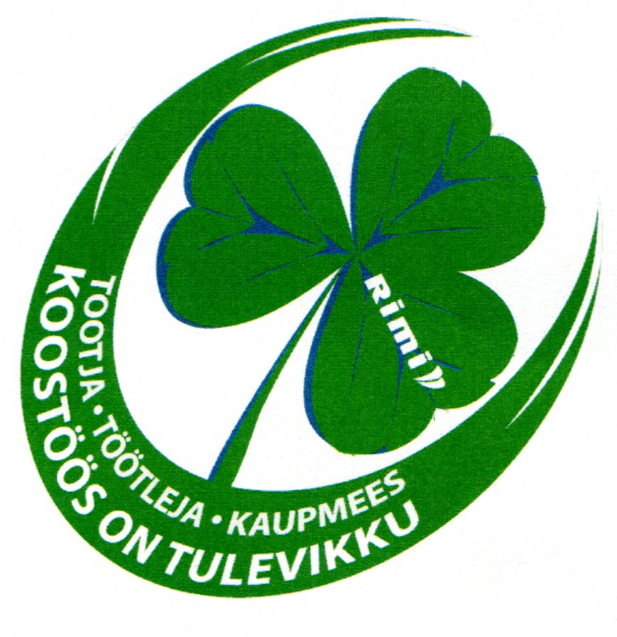 Rimi TOOTJA TÖÖTLEJA KAUPMEES KOOSTÖÖS ON TULEVIKKU mark