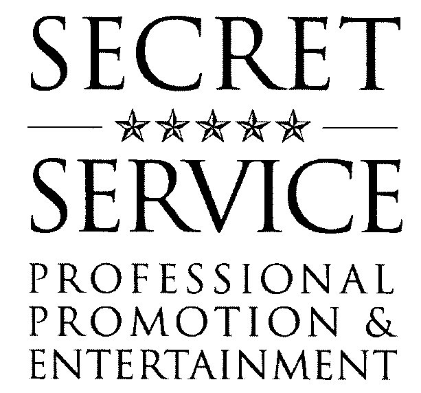 SECRET SERVICE PROFESSIONAL PROMOTION & ENTERTAINMENT mark