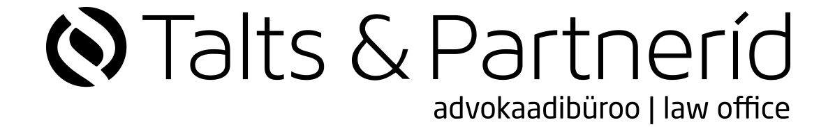 Talts & Partnerid advokaadibüroo law office mark
