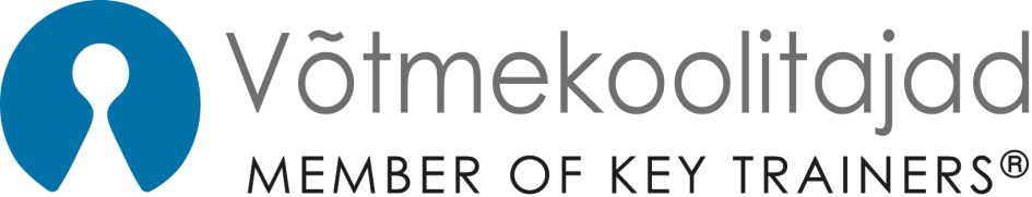 Võtmekoolitajad MEMBER OF KEY TRAINERS mark