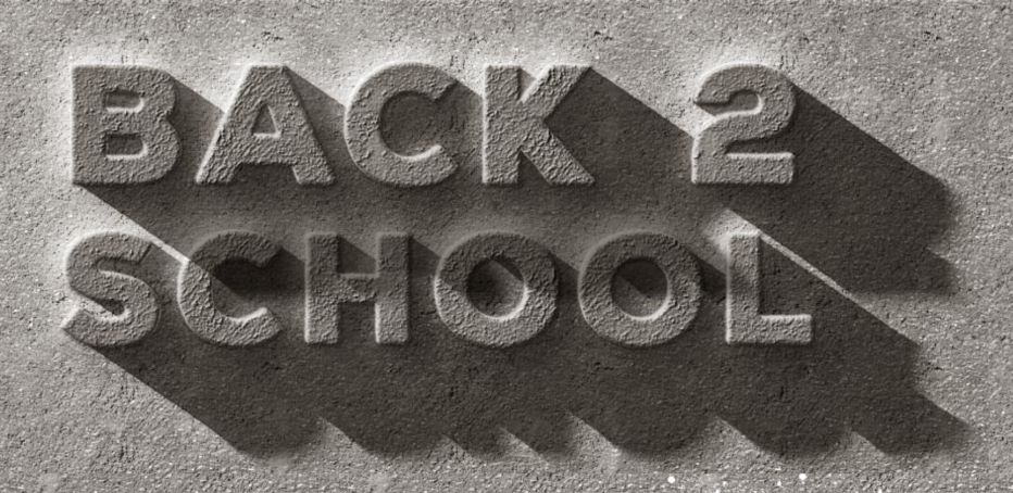 BACK 2 SCHOOL mark