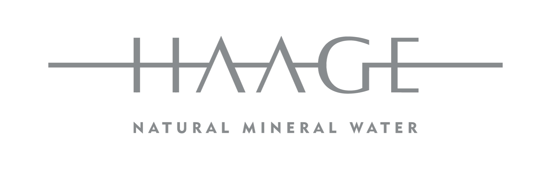 HAAGE NATURAL MINERAL WATER mark