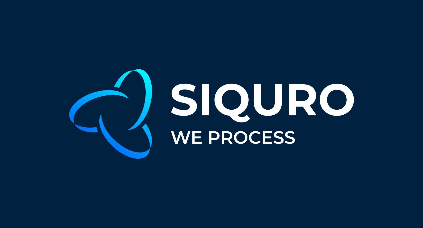 SIQURO WE PROCESS mark