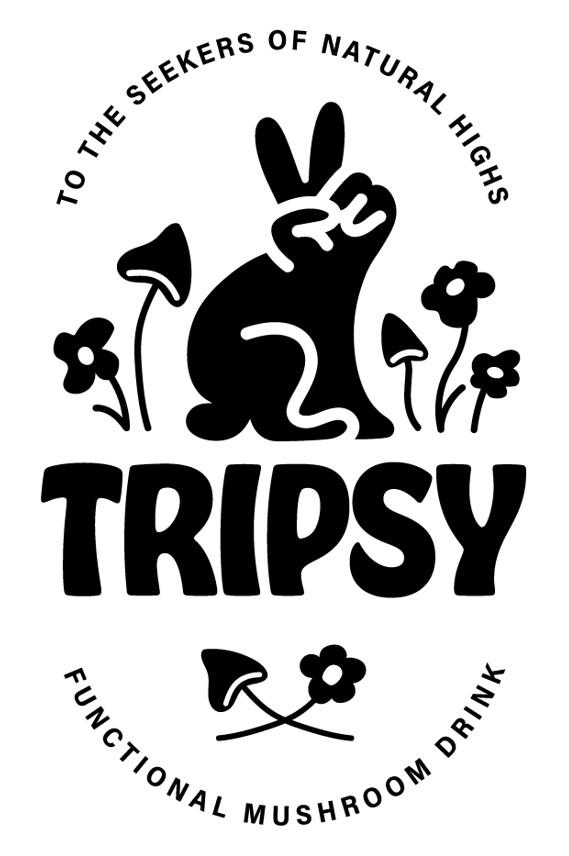TO THE SEEKERS OF NATURAL HIGHS TRIPSY FUNCTIONAL MUSHROOM DRINK mark