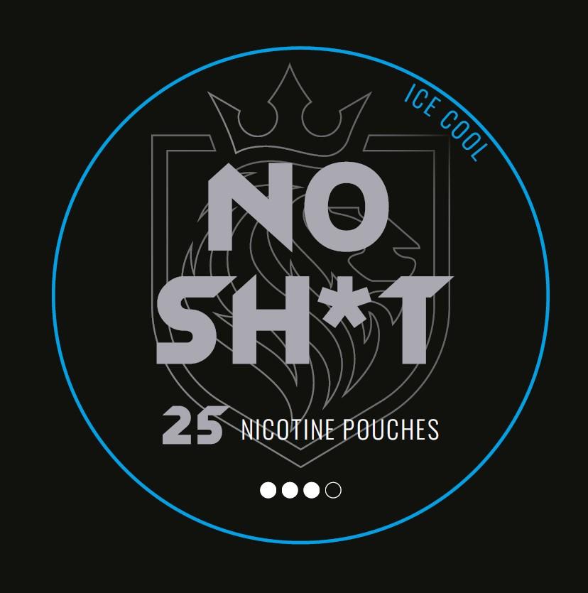 ICE COOL NO SH * T 25 NICOTINE POUCHES mark