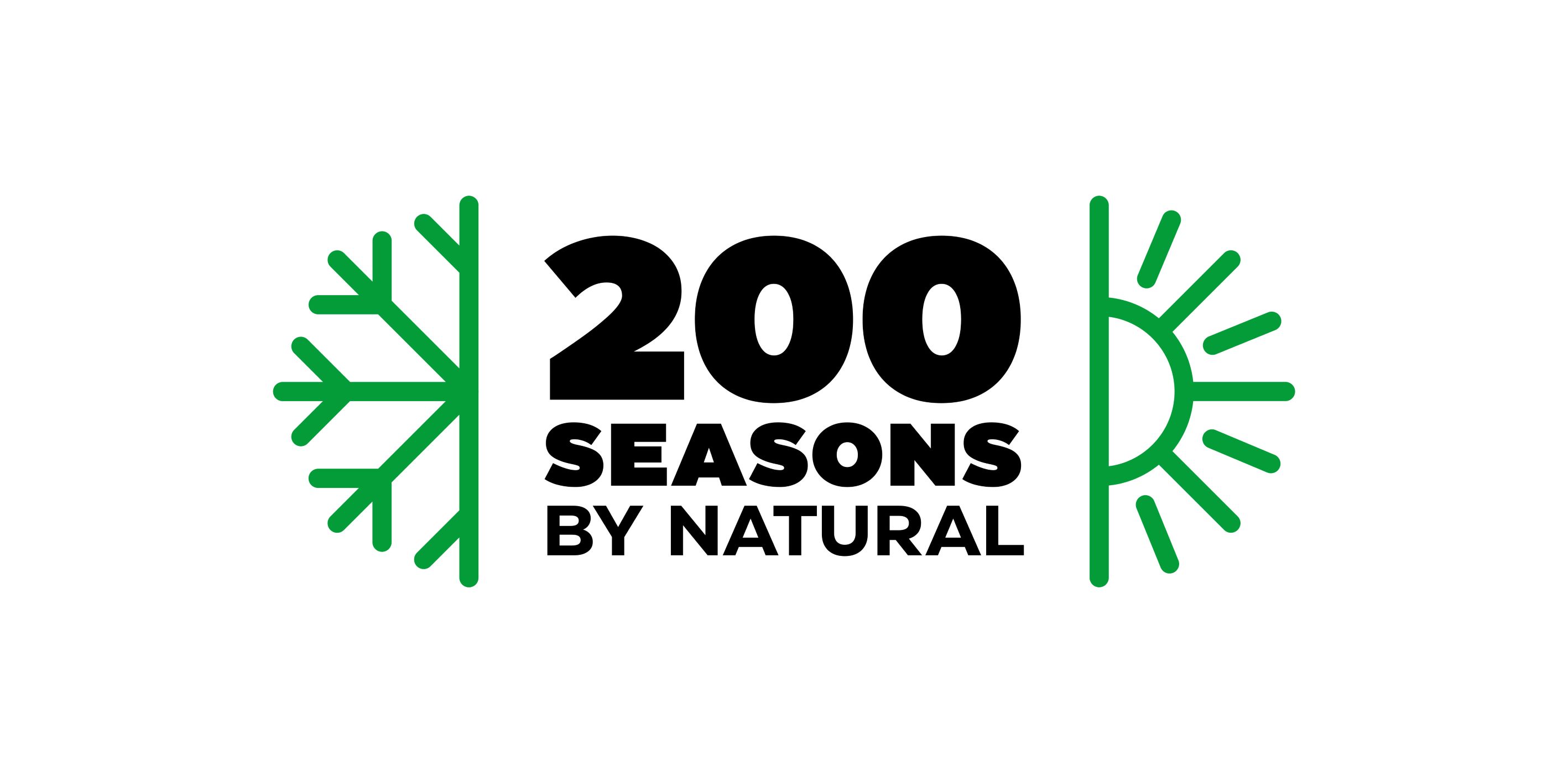 200 SEASONS BY NATURAL mark