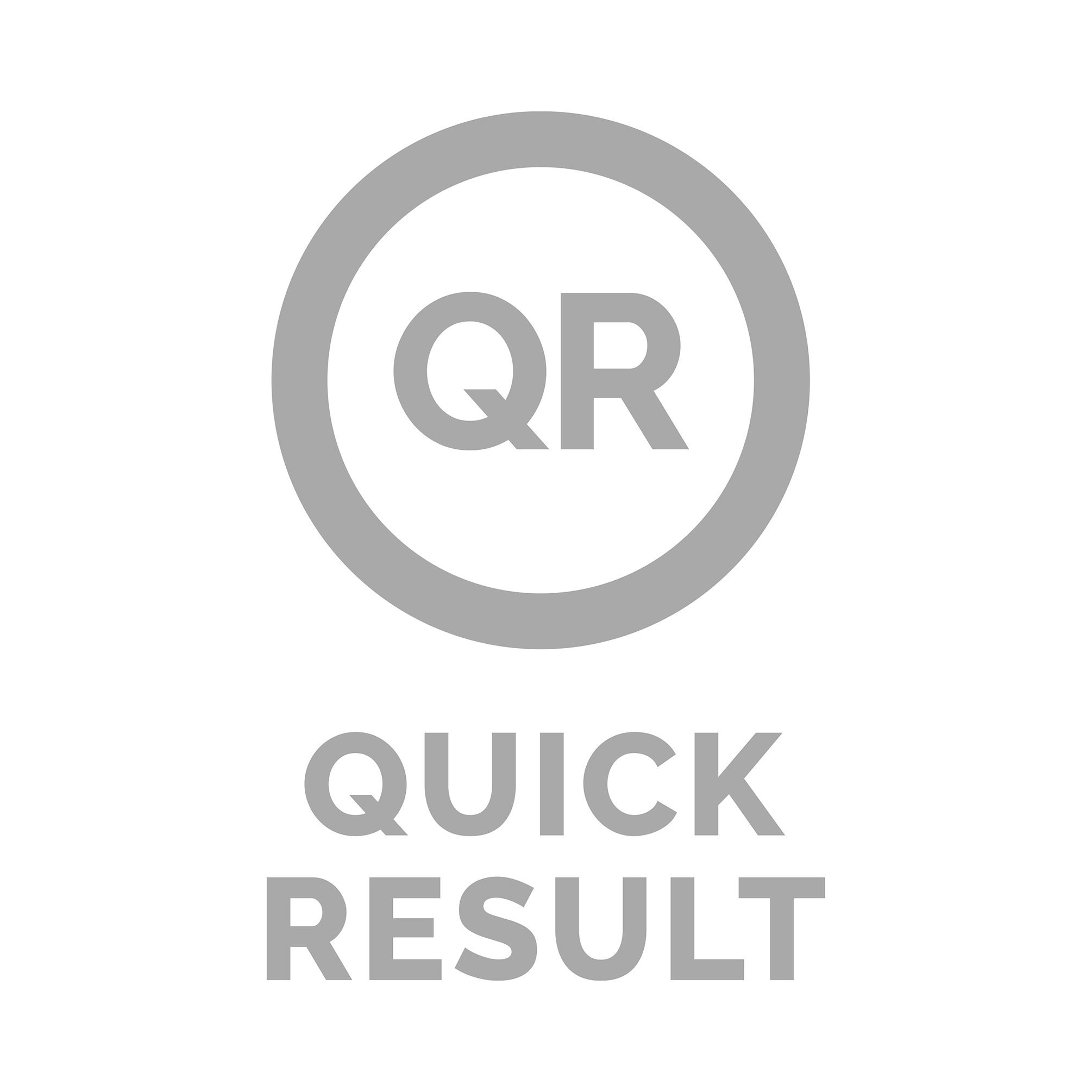 QR QUICK RESULT mark