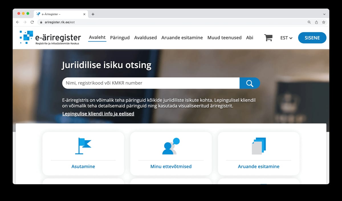Eesti äriregister